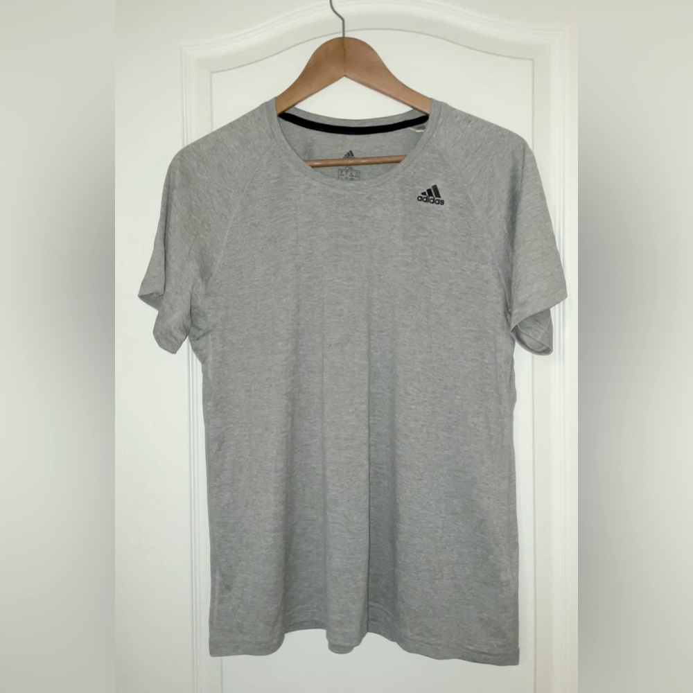 Adidas Athletic Shirt: NWT | Tech Prime 3S | Gray | XL